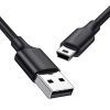  UGREEN US132 USB-A - mini USB kábel 0.5m fekete 