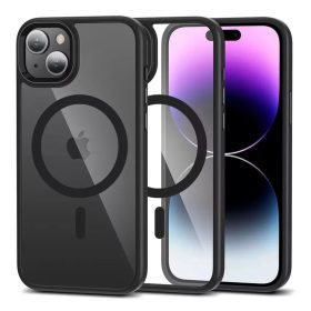   Tech-Protect Magmat Magsafe átlátszó / fekete tok Apple iPhone 17 készülékhez 949071