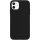 Matt ökológiailag lebomló tok - iPhone 11 - fekete