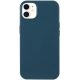 Matt ökológiailag lebomló tok - iPhone 11 - kék