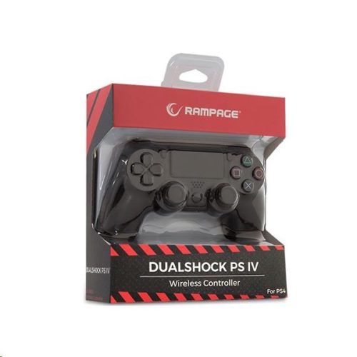 Rampage SG-RPS4 Bluetooth gamepad fekete PS4 Joy , kontroller (29986)