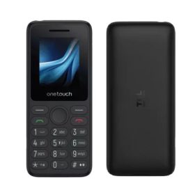   TCL onetouch 5041 (T314D) 4G nyomógombos mobiltelefon kamerával, kártyafüggetlen, dual SIM, fekete