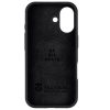Tactical Quantum Stealth Apple iPhone 17 hátlap tok, átlátszó/fekete
