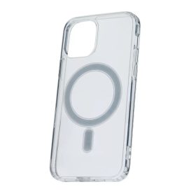   Anti - Shock MagSafe Apple iPhone 14 (6.1) ütésálló, átlátszó szilikon tok csomagolásban