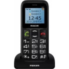 Maxcom MM426 SE (Type-C) mobiltelefon, dual sim-es kártyafüggetlen, bluetooth-os, fm rádiós fekete (magyar nyelvű menüvel)