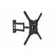 Equip 23"-55"  Articulating Tv fali dönthető keret Fekete Max 30kg