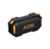AGM MAG ROCK IPX7 vízálló bluetooth hangszóró LED világítással 8W, fekete