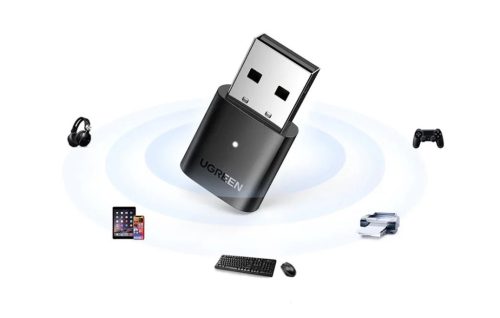 UGREEN CM390 Bluetooth 5.0 USB adapter fekete