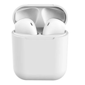   iNPods 12 Bluetooth sztereó fülhallgató, v5.0, TWS, töltőtok, fehér