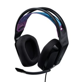 Logitech G335 játékhoz tervezett fejhallgató fekete