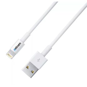   Astrum AC820 Apple iPhone 2M USB - Lightning (8Pin) adatkábel fehér, MFI engedéllyel ( iPhone töltő kábel )