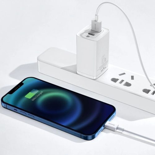 Baseus Superior USB-A - Lightning töltőkábel 2m fehér ( iPhone töltő kábel )