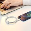 Baseus Superior USB-C Lightning töltőkábel, 20 W, PD, 1m, fehér (CATLYS-B02) (iPhone töltő kábel)