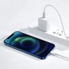 Baseus Superior USB-C Lightning töltőkábel, 20 W, PD, 1m, fehér (CATLYS-B02) (iPhone töltő kábel)
