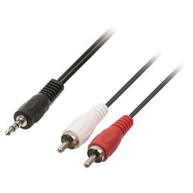 Belkin Y audio 3.5 mm Jack - 2xRCA fekete