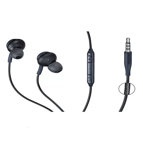 Samsung Galaxy gyári fekete 3,5mm sztereo headset (AKG) 
