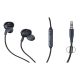 Samsung Galaxy gyári fekete 3,5mm sztereo headset (AKG) 