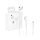Apple EarPods iPhone , gyári sztereo headset , lightning csatlakozóval ( iPhone )