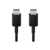 Samsung fekete gyári Type-C - Type-C adatkábel 2m