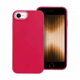   FIXED gumírozott tok – iPhone 7/8/SE (2020) készülékhez, rózsaszín