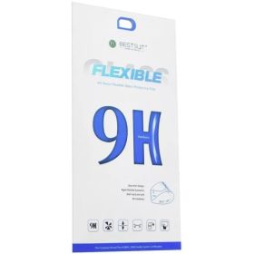   Apple iPhone 12 / 12 Pro, Kijelzővédő fólia, ütésálló fólia, Tempered Glass (edzett üveg), Nano Flexi Glass, Clear