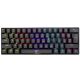  White Shark SHINOBI fekete mechanikus (red switch) gamer billentyűzet fekete HUN , USB