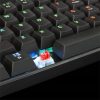  White Shark SHINOBI fekete mechanikus (red switch) gamer billentyűzet fekete HUN , USB