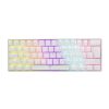  White Shark SHINOBI fehér mechanikus (blue switch) gamer billentyűzet fehér HUN , USB