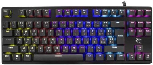 White Shark Spartan Mechanikus Gaming Billentyűzet - US , USB
