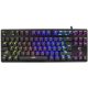 White Shark Spartan Mechanikus Gaming Billentyűzet - US , USB