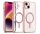 COLOR CHROME MAG TOK IPHONE 14 Pro KÉSZÜLÉKHEZ RÓZSASZÍN-ARANY MAGSAFE
