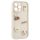 iPhone 14 3D bézs medvés tok