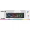 Everest Gamer Billentyűzet - KB-188 Borealis Rainbow (Numpad, USB, fekete, magyar, RGB LED)