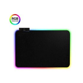 iMice PD-04 RGB egérpad fekete 350 x 250 x 3 mm