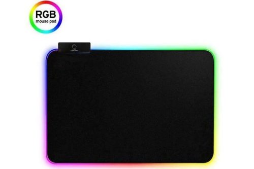 iMice PD-04 RGB egérpad fekete 350 x 250 x 3 mm