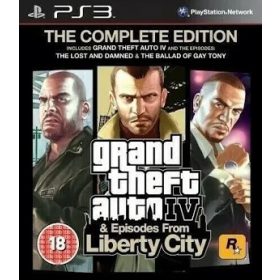   Grand Theft Auto 4 & Episodes From Liberty City PS3 (használt)