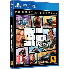   Rockstar Games Grand Theft Auto V [Premium Edition] (PS4) ( használt, enyhén karcos ) 