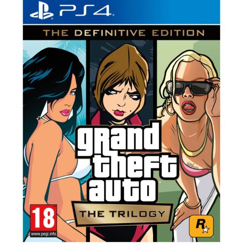 GTA: The Trilogy PlayStation 4 The Definitive Edition (PS4) ( Használt )
