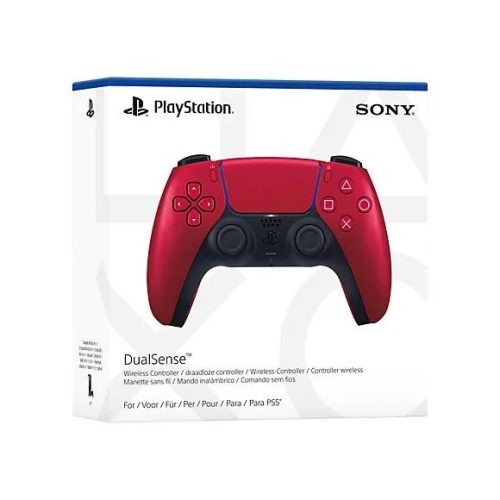 Sony PlayStation 5 (PS5) DualSense Volcanic Red vezeték nélküli kontroller piros
