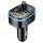 Hoco E62 bluetooth FM transmitter / autós töltő, 2xUSB-A-USB-C, PD, QC3.0, 20W, fekete