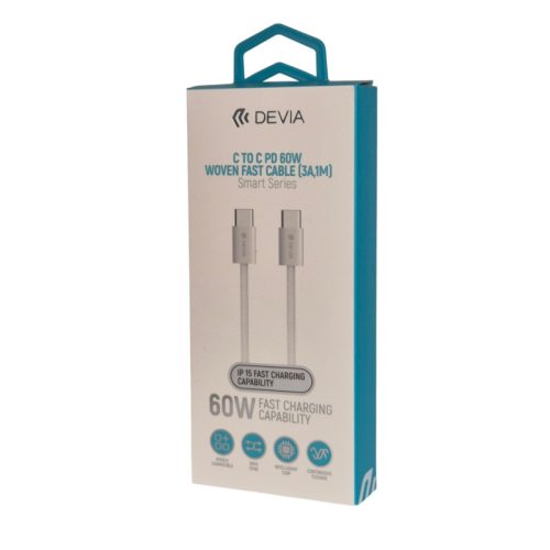 Devia Smart Series PD Lightning Kábel (PD 20W, 3A, Gyors Töltés)