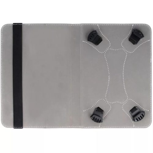 Univerzális TabletPC tok, mappa tok, 9-10", stand, szivárványos unikornis minta, színes