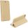 Xiaomi Redmi Note 14 4G (Global), Oldalra nyíló tok, stand, Luna Book, arany