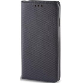   Huawei Honor X6b, Oldalra nyíló tok, stand, Smart Magnet, fekete