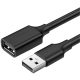 UGREEN US103 USB 2.0 hosszabbító kábel 5 m fekete 