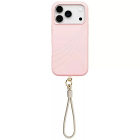   Uniq Coehl Serina Apple iPhone 17 Pro MagSafe tok csukló pánttal, rózsaszín