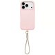 Uniq Coehl Serina Apple iPhone 17 Pro MagSafe tok csukló pánttal, rózsaszín
