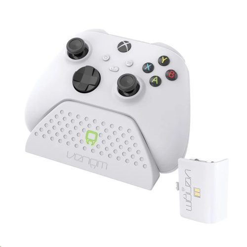 Venom VS2880 Xbox Series X/S töltőállomás akkumulátorral fehér
