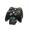 Venom Xbox 360 kontroller dupla töltőállomás , akkumulátorokkal fekete 