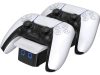 Venom PS5 kontroller dupla töltőállomás fehér